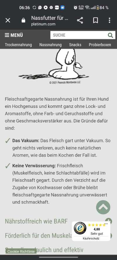 Hochwertiges / Bedarfsgerechtes Nassfutter (ohne Barfen), welches nur?-Beitrag-Bild