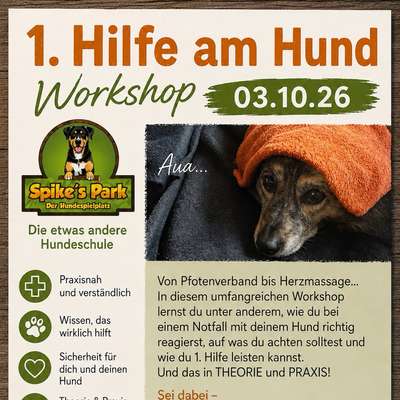 Giftköder-1. Hilfe am Hund-Bild
