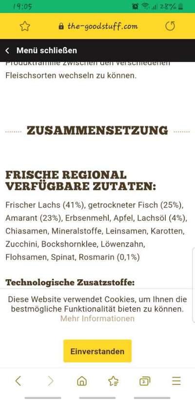 Trockenfutter Lachs ohne Kartoffel und weiteres Fleisch-Beitrag-Bild