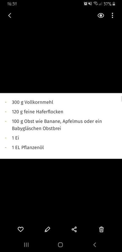 Heute gibt es.....der "ich mach die Leckerlis-Selber-Thread"-Beitrag-Bild