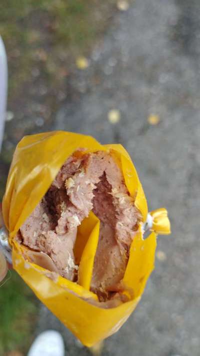Giftköder-leberwurst präpariert-Bild