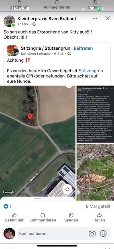 Giftköder-Giftköder wie in Schneeberg-Bild