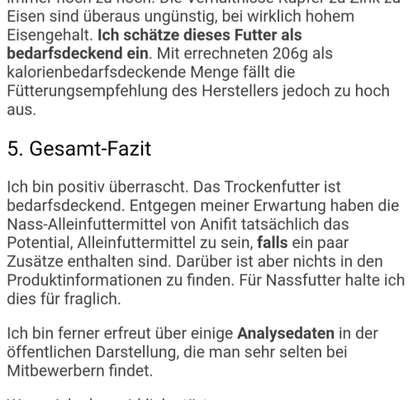 Hochwertiges / Bedarfsgerechtes Nassfutter (ohne Barfen), welches nur?-Beitrag-Bild