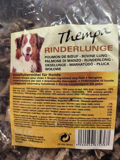 Trainingshappen Rinderlunge,Tierchen-Beitrag-Bild