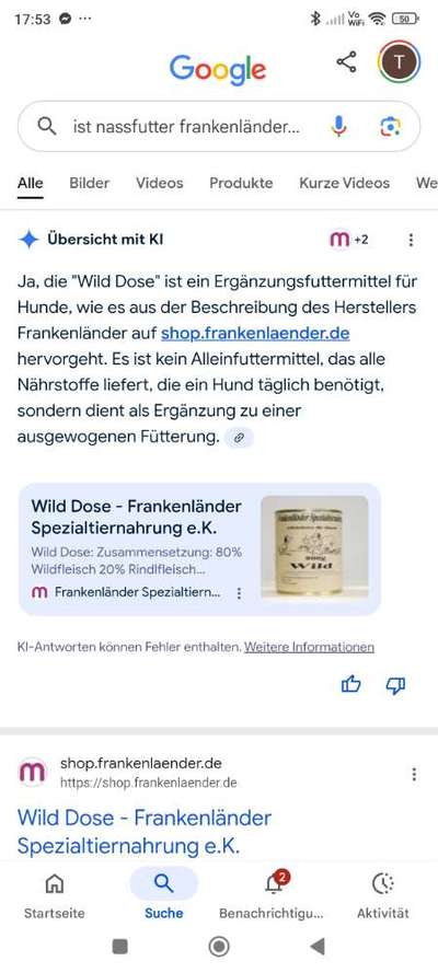 Hochwertiges / Bedarfsgerechtes Nassfutter (ohne Barfen), welches nur?-Beitrag-Bild