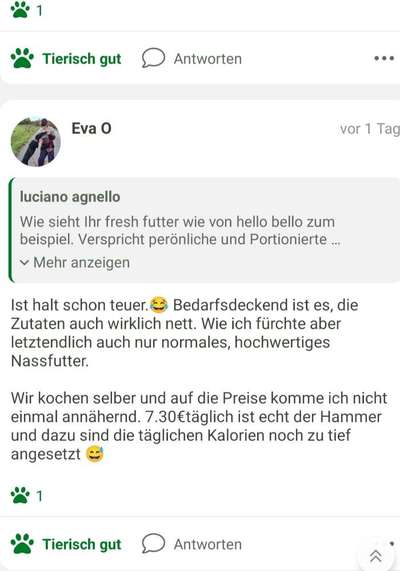 Hochwertiges / Bedarfsgerechtes Nassfutter (ohne Barfen), welches nur?-Beitrag-Bild