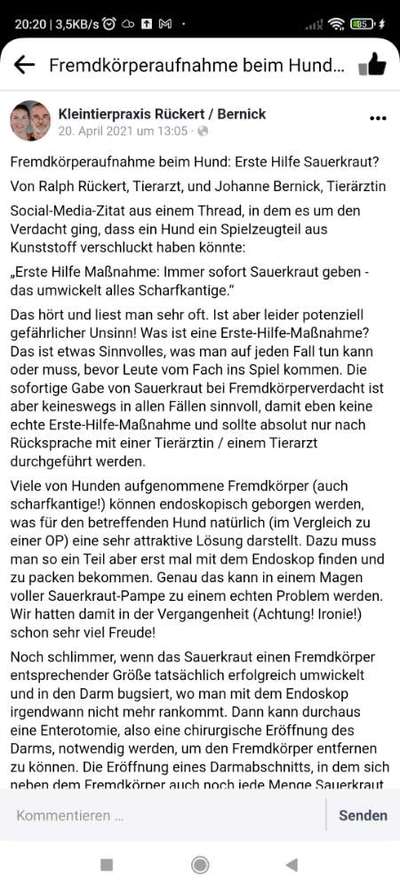 Eventuell Glassplitter verschluckt-Beitrag-Bild