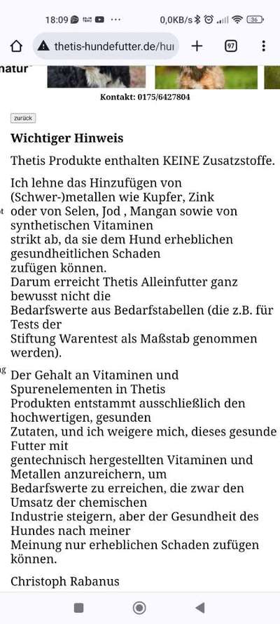 Hochwertiges / Bedarfsgerechtes Nassfutter (ohne Barfen), welches nur?-Beitrag-Bild