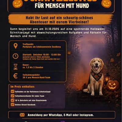 %{de_profession_title} Halloween Schnitzeljagd %{location} – Dogorama