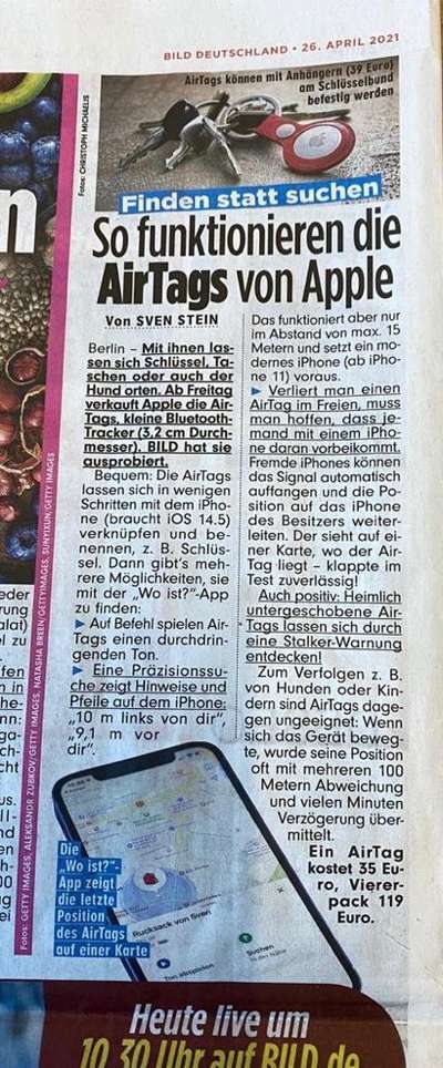 Apple AirTags zum Orten meines Hundes-Beitrag-Bild
