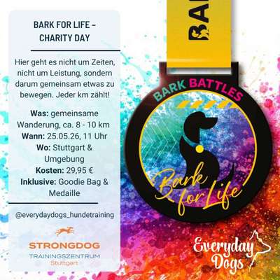 Giftköder-Bark for Life - Charity Day-Bild