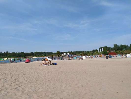 Hundeauslaufgebiet-Beachclub Nethen Hundestrand-Bild