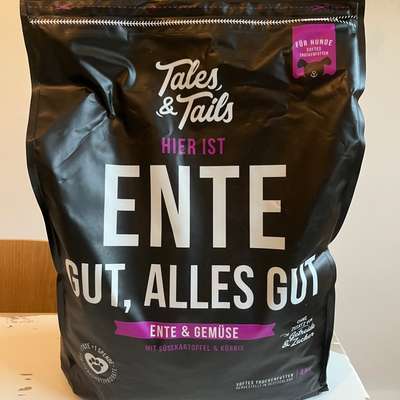 Tales&Tails Trockenfutter Ente Süßkartoffel und Kürbis ungeöffnet 4Kilo-Beitrag-Bild