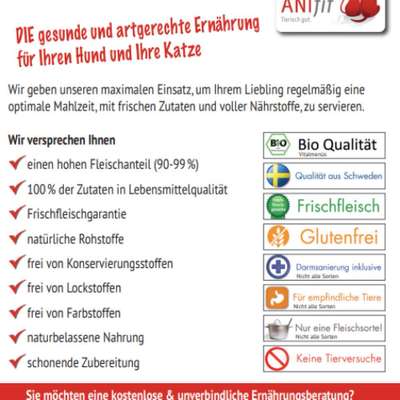 Ernährungsberater-Anifit - Tiernahrungsberatung Regensburg-Bild
