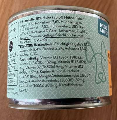 Hochwertiges / Bedarfsgerechtes Nassfutter (ohne Barfen), welches nur?-Beitrag-Bild