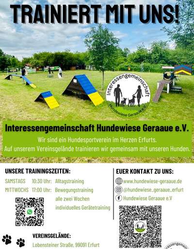 Hundeschulen-Hundewiese Geraaue e.V.-Bild