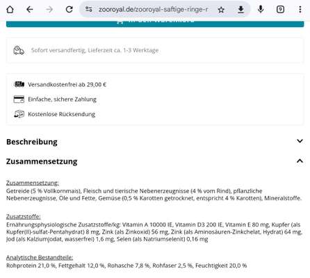 Gutes Trockenfutter mit hohem Fleischanteil-Beitrag-Bild