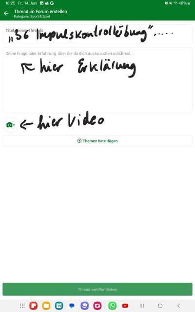 35. Impulskontrollübung "Kontakt mit anderen Tieren"-Beitrag-Bild