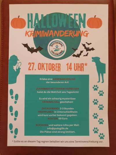 Hundetreffen-Krimiwanderung für Mensch und Hund-Bild