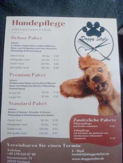 Hundefriseure-Doggy Style-Bild