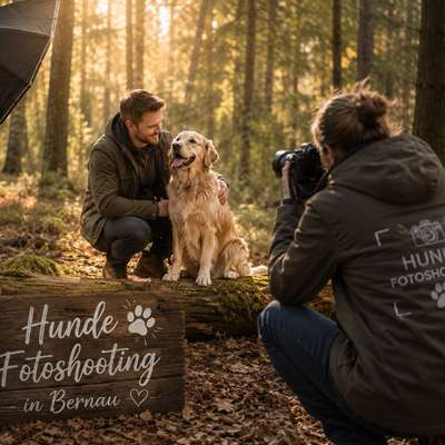 Hundetreffen-Fotoshooting mit Hund-Bild