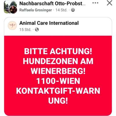 Giftköder-Kontaktgift am Wienerberg!-Bild