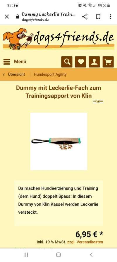 Wer kann einen guten Futter-Dummy empfehlen?-Beitrag-Bild