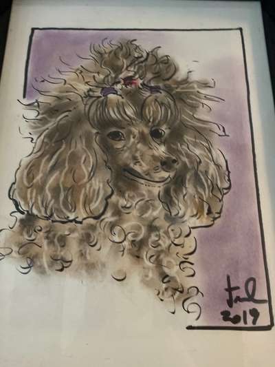 Fotochallenge 124 - Dein Comic-Hund-Beitrag-Bild