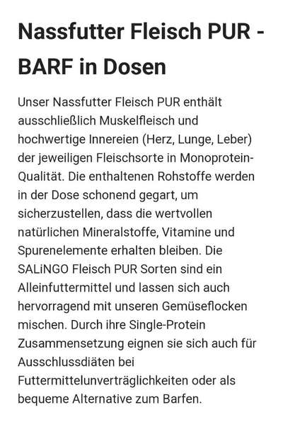 Hochwertiges / Bedarfsgerechtes Nassfutter (ohne Barfen), welches nur?-Beitrag-Bild