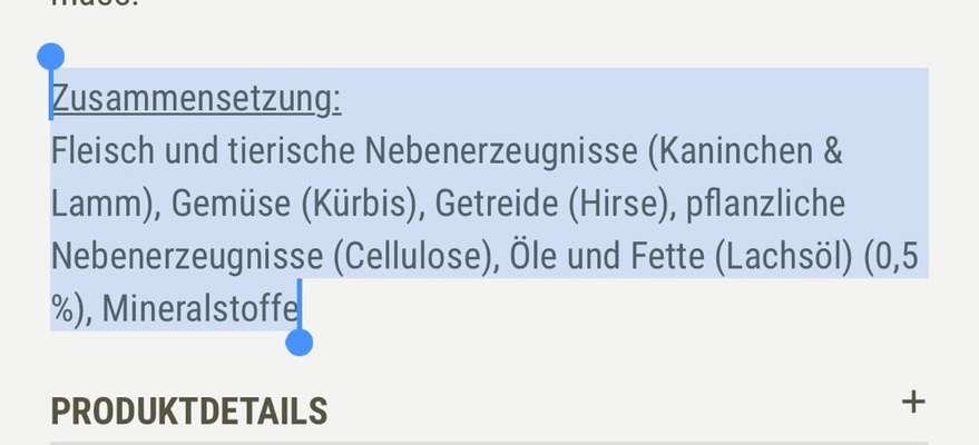 Fettarmes Futter bei leichten Bauchspeicheldrüsenproblemen-Beitrag-Bild