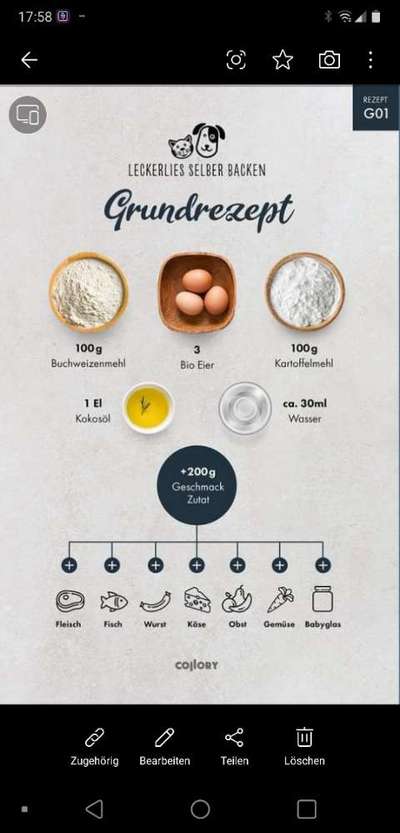Heute gibt es.....der "ich mach die Leckerlis-Selber-Thread"-Beitrag-Bild