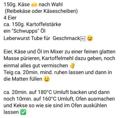 Heute gibt es.....der "ich mach die Leckerlis-Selber-Thread"-Beitrag-Bild