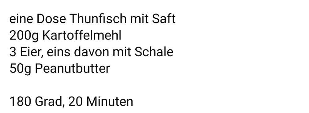 Heute gibt es.....der "ich mach die Leckerlis-Selber-Thread"-Beitrag-Bild
