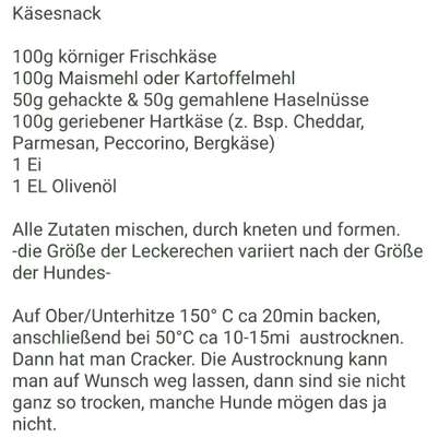 Heute gibt es.....der "ich mach die Leckerlis-Selber-Thread"-Beitrag-Bild