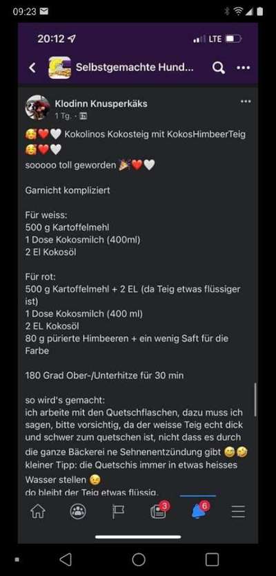 Heute gibt es.....der "ich mach die Leckerlis-Selber-Thread"-Beitrag-Bild