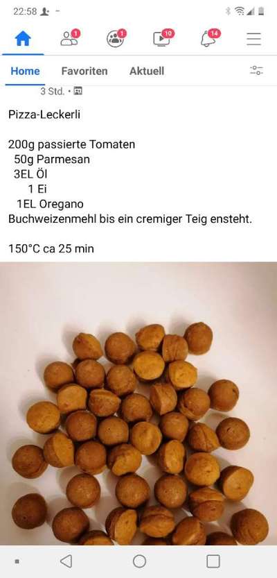 Heute gibt es.....der "ich mach die Leckerlis-Selber-Thread"-Beitrag-Bild