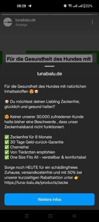 Zeckenhalsband, Luna Balu ???-Beitrag-Bild