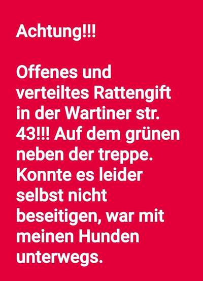 Giftköder-Rattengift-Bild