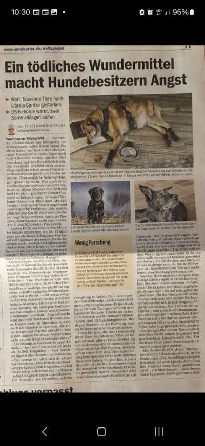 Arthrose, Librela - Injektionen-Beitrag-Bild