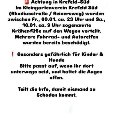 Giftköder-Krähenfüße (Wurfeisen)-Bild