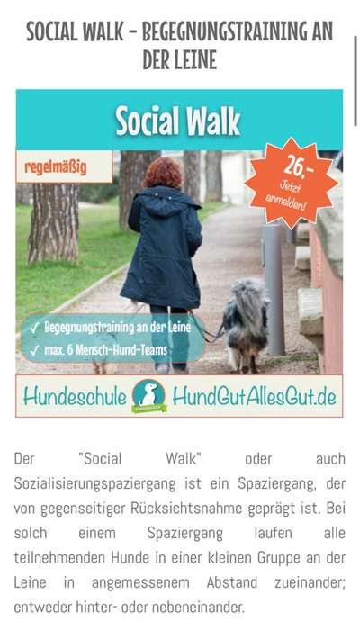 Giftköder-Social Walk-Bild