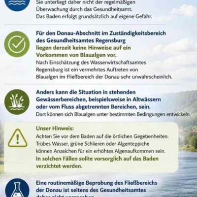 Giftköder-Evtl. Blaualgen in der Donau-Bild