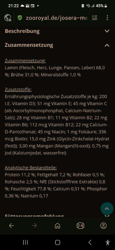 Grauer kot beim Hund-Beitrag-Bild