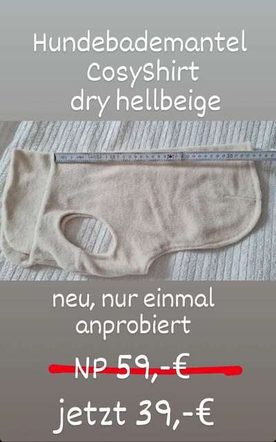 Hundepullover CosyShirt light beige, Gr. 4-Beitrag-Bild