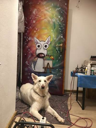 Fotochallenge 124 - Dein Comic-Hund-Beitrag-Bild