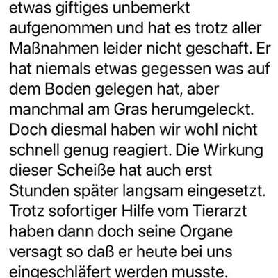 Giftköder-Unbekannte Giftköderquelle-Bild