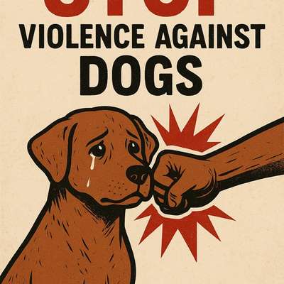 Gewalt gegen Hunde in sozialen Medien-Beitrag-Bild