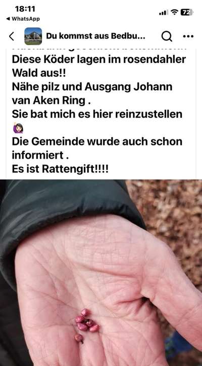 Giftköder-Gift-Bild