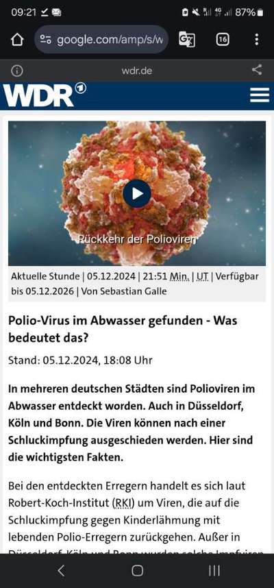 Impfung Tollwut - Gesicht angeschwollen-Beitrag-Bild