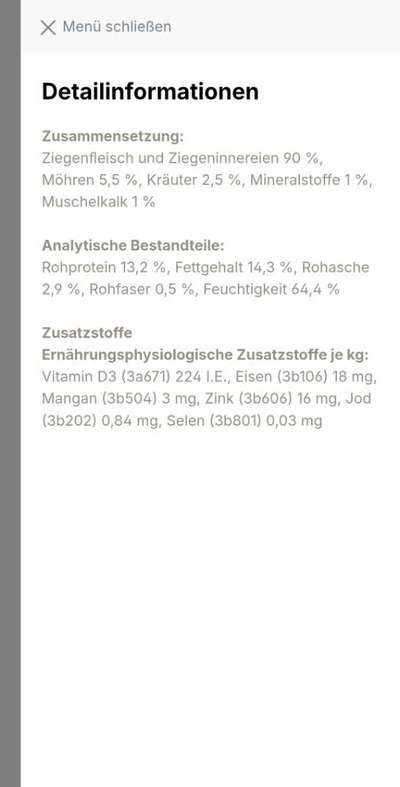 Hochwertiges / Bedarfsgerechtes Nassfutter (ohne Barfen), welches nur?-Beitrag-Bild